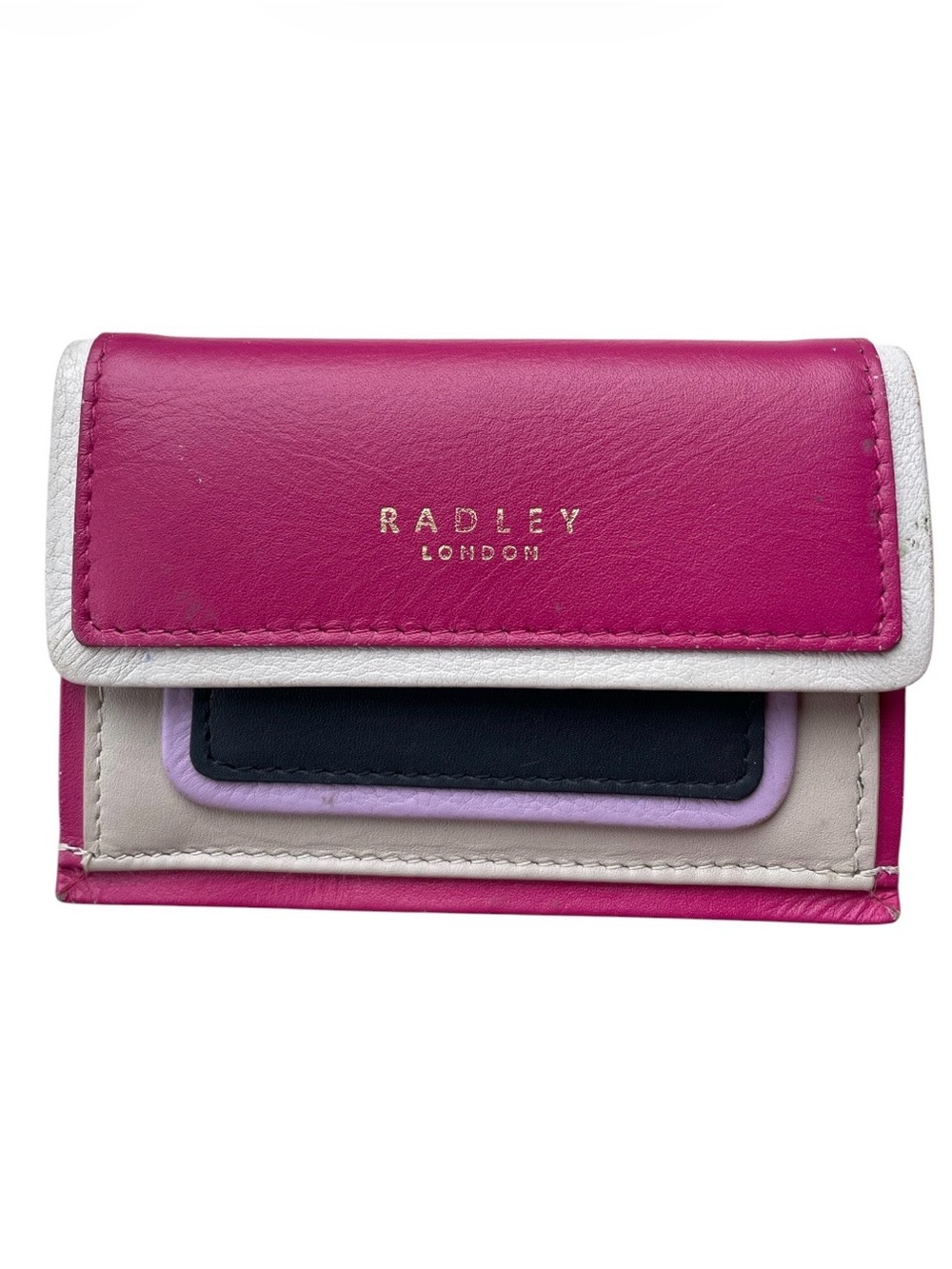 RADLEY LONDON Pink Multi-Panel Leather wallet